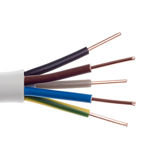Przewód instalacyjny okrągły YDY 5x1,5 450/750V